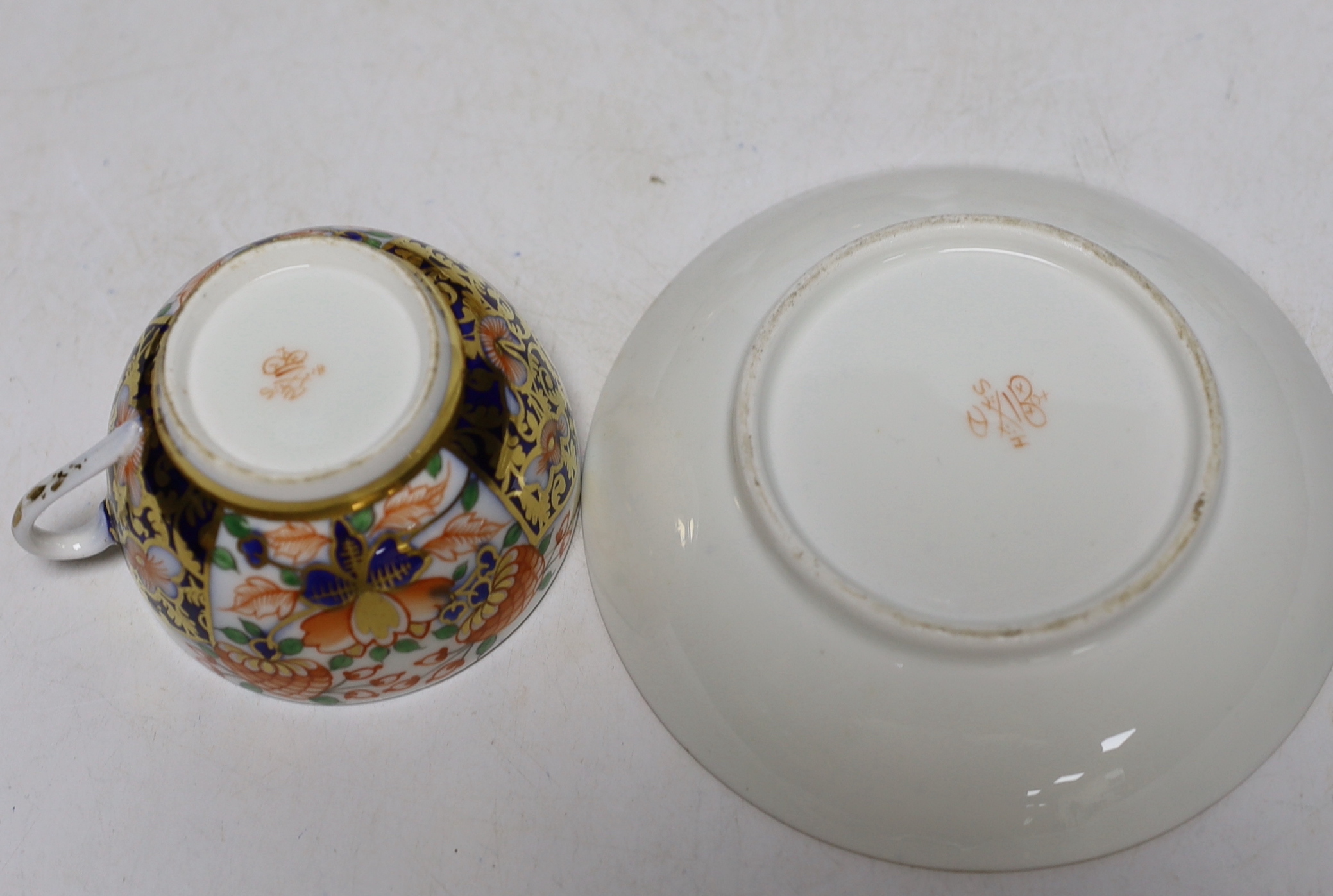 A group of Royal Crown Derby and other miniature ceramics